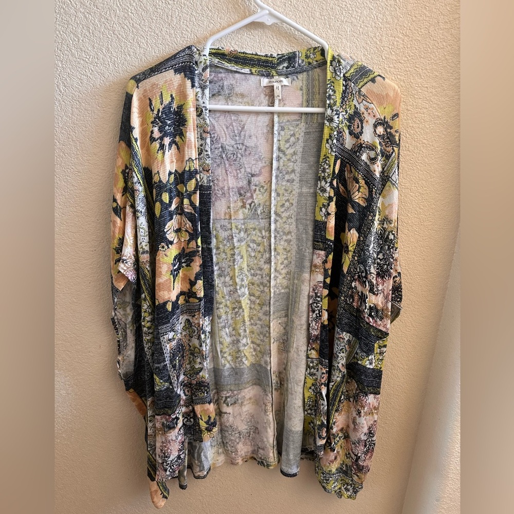 Women’s Maurices boho multicolored shawl/ cover